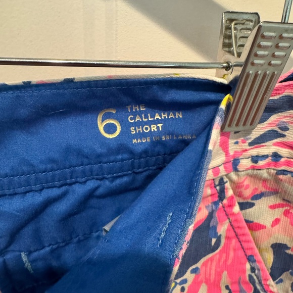 Lilly Pulitzer Callahan Shorts Size 6 - Picture 3 of 4